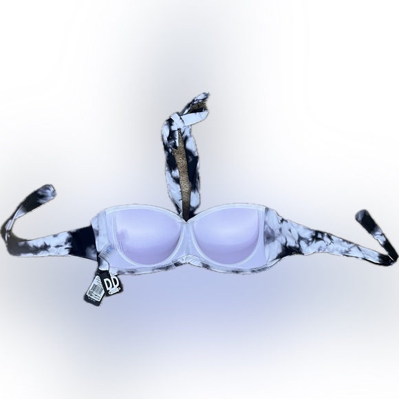 H2OH Colors Ultimate Underwire Bandeau Bikini Top NWT - Picture 3 of 5